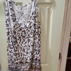 Floral Sleeveless Top